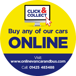 click and collect when you buy from Online Van Car and Bus